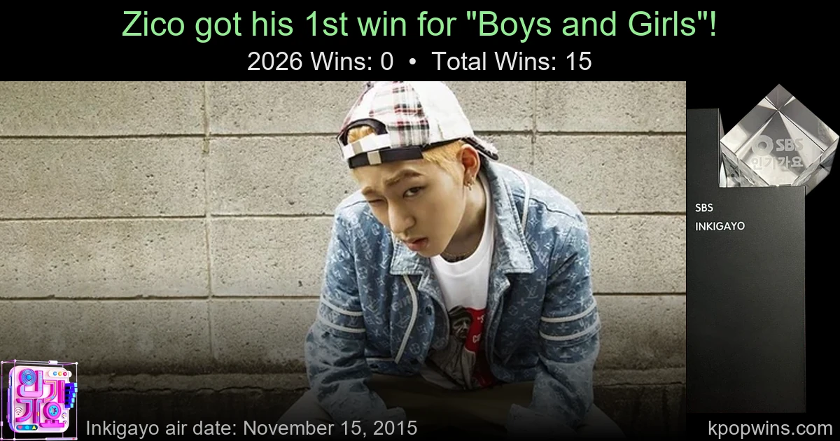 Zico - Boys and Girls